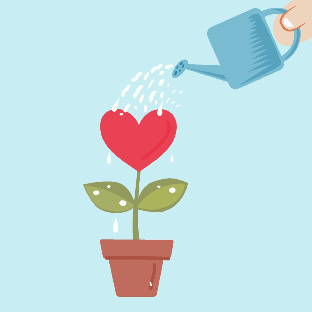 Self-Care-Watering-Heart