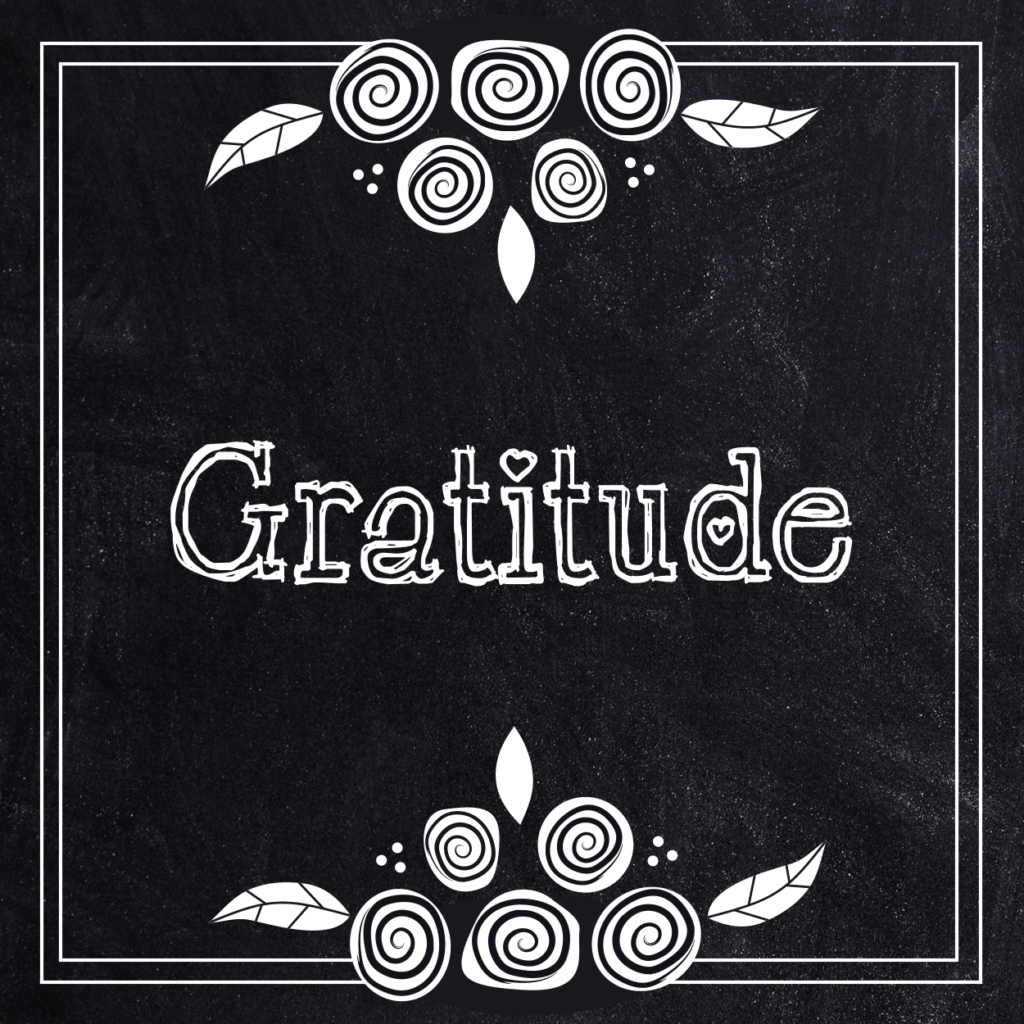 Gratitude Chalk