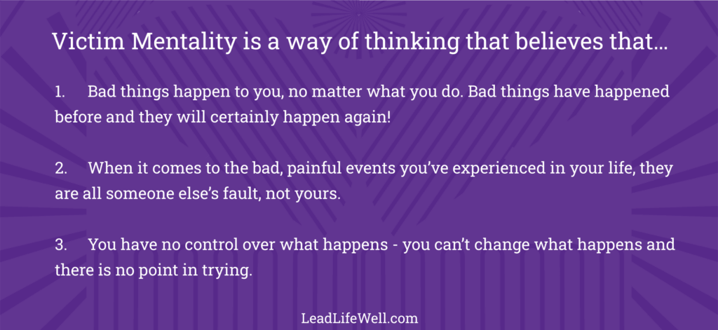 Victim mentality